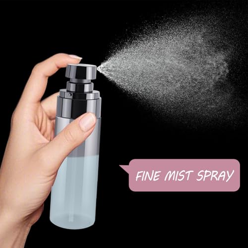 3-Pack 80ml TSA Travel Spray Bottles | Refillable Atomizer Set