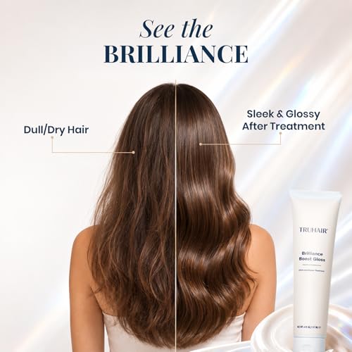 Truhair Brilliance Boost Clear Gloss Treatment - 6 Fl Oz