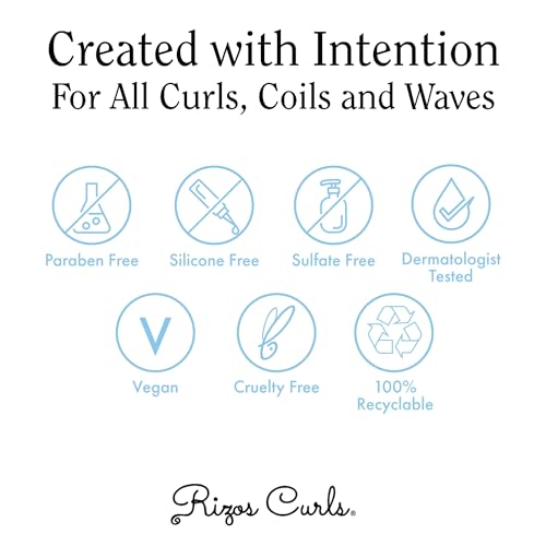 Rizos Curls Beach Waves Texturizing Salt Spray for Volume & Waves, 6.8 oz