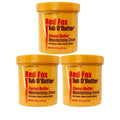 Red Fox Tub O'Butter Cocoa Butter, Moisturizing Creme, 10.5 oz (Pack of 3)