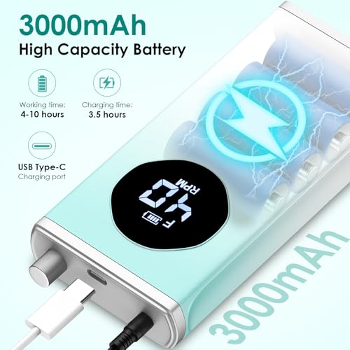 Electric Nail Drill 40000RPM Professional Rechargeable