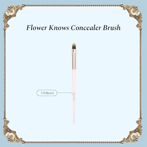 Flower Knows 12-Piece Makeup Brush Set with Storage Bag