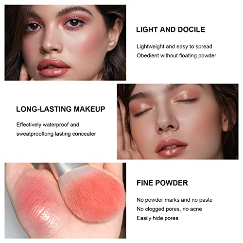 HOSAILY 12-Color Cream Blush Palette Waterproof Long Lasting Matte Face Makeup