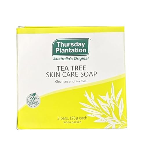 Thursday Plantation. Tea Tree Skin Care Soap. 4 Oz. (3 Pack)