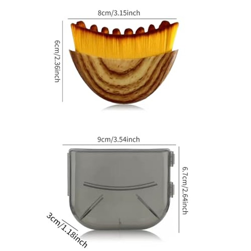 LOVINSHOW Lymphatic Contour Face Brush for Makeup & Massage