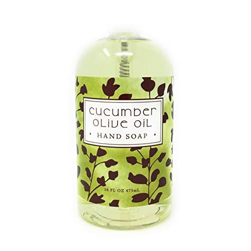 Greenwich Bay Trading Co. Hand Soap, 16 Ounce, Cucumber Olive Oil