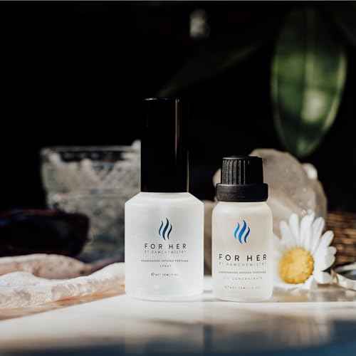 RawChemistry For Her A Pheromone Infused Perfume Gift Set - Elegance, Extra Strength Pheromone Infused Formula 1 Fl. Oz