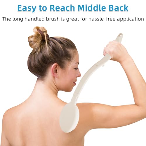 Lotion Applicator for Back,Legs,Feet, Self Application of Sunscreen, Sunless Self-Tanning, Skin Cream, Acne, Back Applicator for Lotion for Women