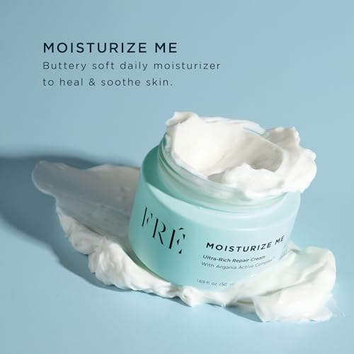 Ultra-Rich Repair Facial Cream, MOISTURIZE ME by Fre Skincare - Hydrating & Moisturizing Face Cream for Fine Lines & Wrinkles - Intense Hydration Skin Cream Face Moisturizer for Dry & Sensitive Skin