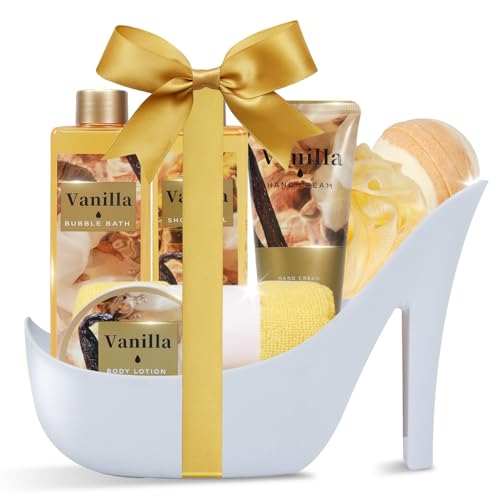 Spa Luxetique Vanilla High Heel Bath Gift Set 8pc