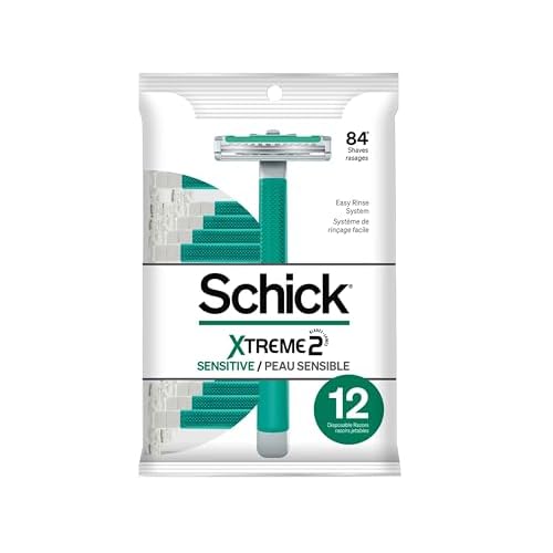 Schick ST2 for Men Sensitive Skin Disposable Razor - 12 ct - 2 pk
