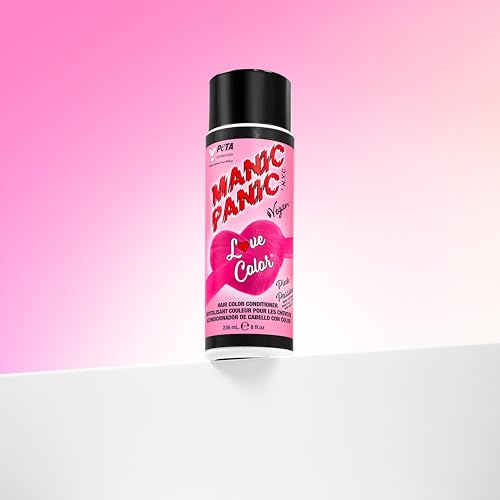 Manic Panic Cool Bright Neon Pink Color Depositing Conditioner 8oz