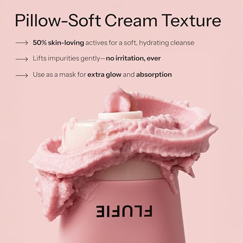 Whipped Facial Cleanser with Collagen & Red Bean ? Gentle Exfoliating, Hydrating & Brightening for Smooth Skin ? Dermatologist Tested, Anti-Aging, Korean Skin Care ? Clean Beauty ? 4.4 Oz
