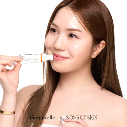 Genabelle PDRN Glazed Lip Treatment ? Hydrating & Plumping Lip Balm with PDRN & Peptides for Soft, Glossy Lips ? Intensive Lip Repair & Moisture Lock- 0.33 fl oz