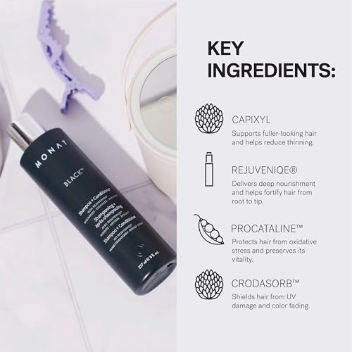 MONAT Black 2-in-1 Shampoo & Conditioner – 237ml