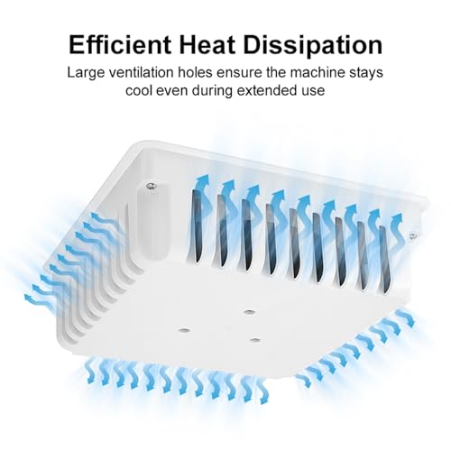 Dust Collector for Nails,Built-in Desktop Nail Vacuum Cleaner,Powerful Suction Dust Fan,Adjustable Speed,Professional Dust Collector for Nails Tech Acrylic Gel Polishing Manicure Pedicure