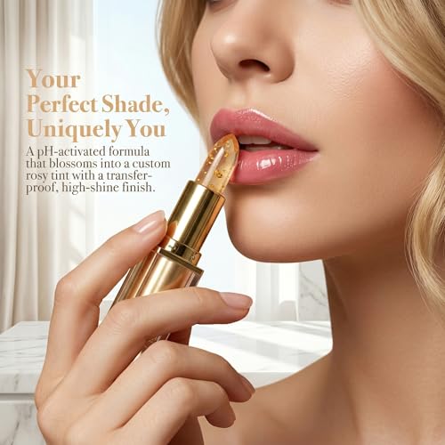 pH Adjusting Color-Change Lipstick for Women