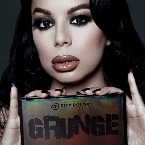 Grunge Palette 18-Shade Face Makeup Highlighter by CITY COLOR