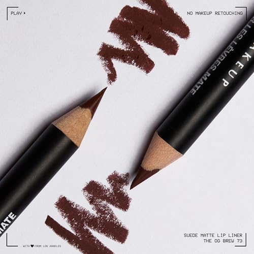 Velvety Matte Lip Liner - The OG Brew Brown, Long-Lasting, 0.04oz