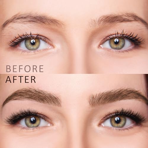 2-in-1 Eyebrow Pen with Slanted Brush - Waterproof, Long-Lasting