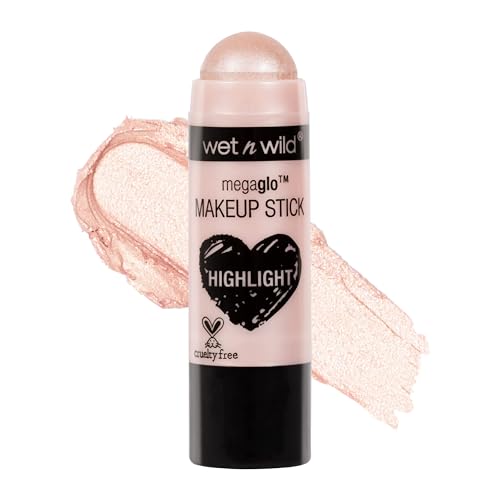 wet n wild MegaGlo Makeup Stick, Buildable Color, Versatile Use, Cruelty-Free & Vegan - When The Nude Strikes