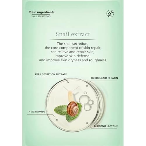 Snail Essence Solid Toner Spray, Replenish Water Shrink Pores, Hydrating Serum for Face Wrinkles & Fine Lines & Dull Skin; 100ml/3.38 fl.oz; WGT-JH