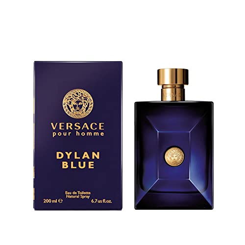 Versace Pour Homme Dylan Blue Eau de Toilette Spray for Men - 6.7 oz