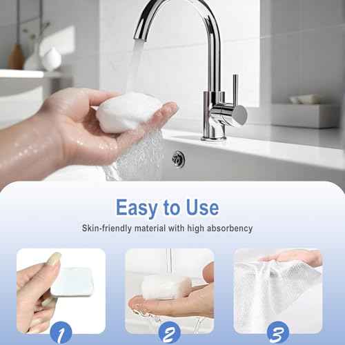 30pcs Portable Compressed Towel Tablets, Disposable Washcloths for Travel, Mini Thickened Compressed Towels for Camping, Fitness, Sports, Beauty, Home, Facial & Hand Cleaning