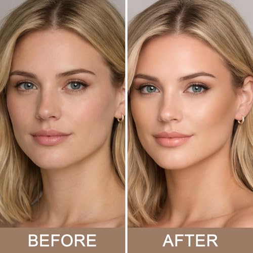 Matte Contour Palette, Face Sculpting Powder for Light Skin
