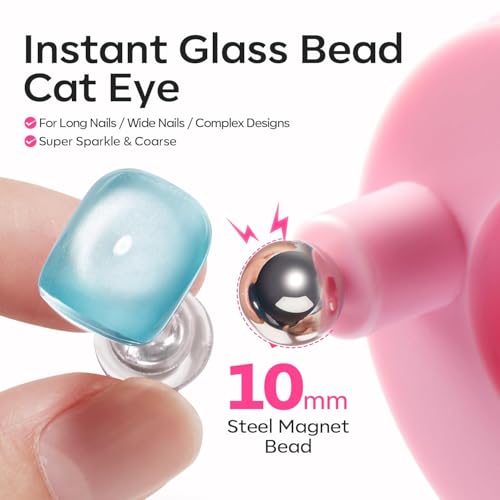 Modelones 5D Cat Eye Nail Magnet – 3-in-1 Rotating Gel Polish