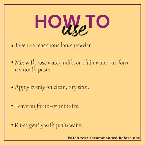 minature Lotus Powder | Flower Petal Powder | Nelumbo nucifera | | 100% Natural | Face Pack | Flawless Skin |227g (8 oz)