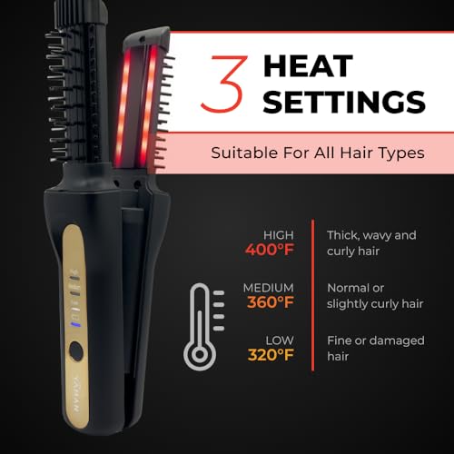 YA-MAN SPA Styler Cordless 3-in-1 Hair Brush | Volume + Smooth