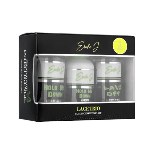 Ericka J Lace Application System Trio Kit Unscented Waterproof Sweat-Resistant