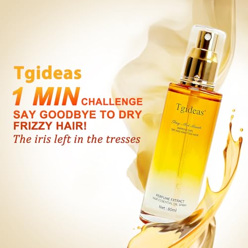 Tgideas Hair Oil Spray with Shea Butter & Jojoba for Frizz Control