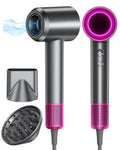 High-Speed Ionic Hair Dryer with Diffuser - Fast Dry & Shine Enhancing