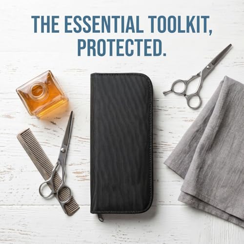 Professional Hair Scissors Case - Portable Organizer for Stylists