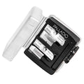 Palladio Double Barrel 3-in-1 Cosmetic Pencil Sharpener with Cover
