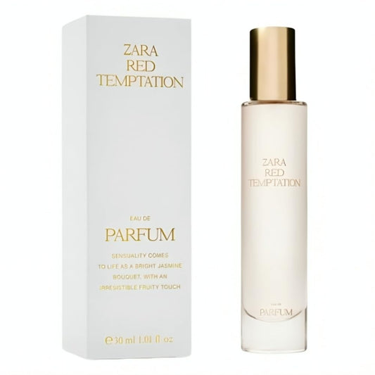 Zara Red Temptation Women Perfume Luxurious Floral and Woody Amber EDP Eau de Parfum 30ml (1.0 fl. oz)