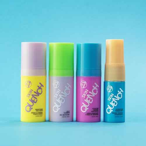 W7 Skin Quench Cuties Gift Set - Travel Size Hydrating Skincare Minis - Moisturizing Skincare Gift