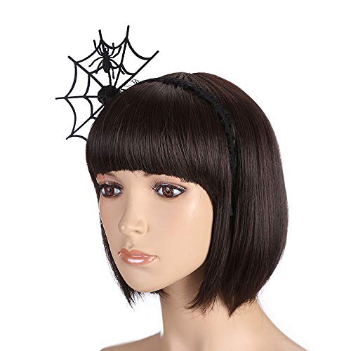 LERTREE 3PCS Halloween Spider Web Headbands Cosplay Party Hairband Dress Up Hair Accessories (3PCS Spider Web Headband)