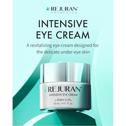 REJURAN¢ç Intensive Eye Cream, c-PDRN¢ç - Fast-Acting Eye Treatment for Wrinkles, Lifting, and Dark Circles. Instant Hydration and Visible Revitalization. Korean Skin Care (0.67 fl oz)
