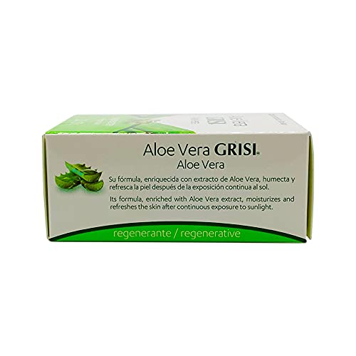 Grisi Aloe Vera Hydrating Soap Bar 3.5 Oz (Pack of 3)