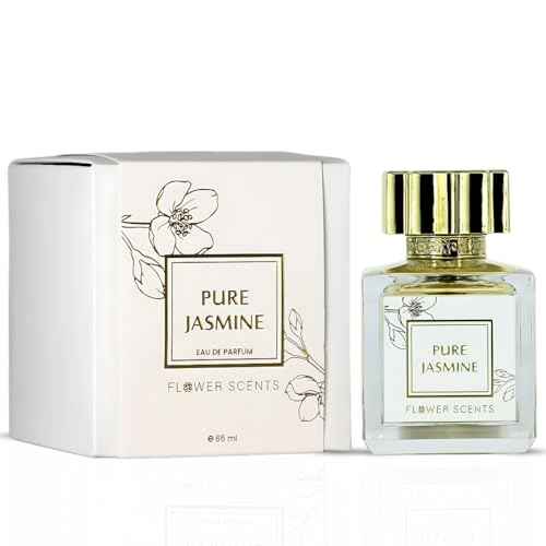 Pure Jasmine Long Lasting Arabian Perfumes for Women ? Eau de Parfum Spray 65ML (2.2 OZ) ? Jasmine, Lemon & Musk Notes ? Airy, Refreshing Ladies Perfume - Signature Gift for Women