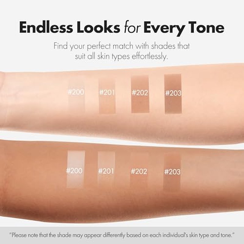 ELROEL Blanc Cover Stick V - Color-Changing Foundation with Brush