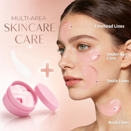 MyTend PDRN Eye Patches with Caffeine, Niacinamide & Peptides – Cooling Under Eye Gel Masks 60 pcs