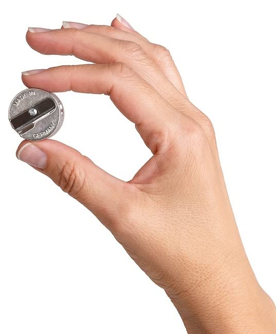 Sun's Out Beauty Dual Precision Cosmetic Pencil Sharpener for Eye & Lip Liners