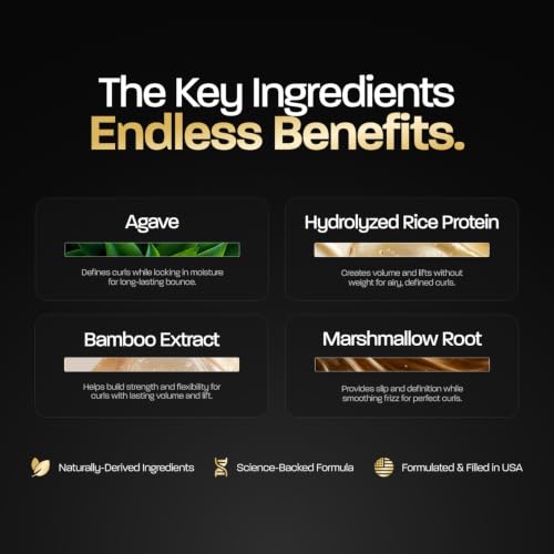 BASED Curl Mousse - Instant Volume & Definition | Lightweight Hold