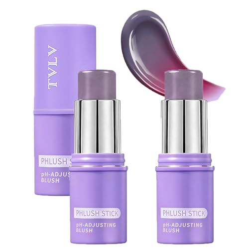 Temperature Color Changing Blush Stick - 2 Pack Multi-Use Makeup