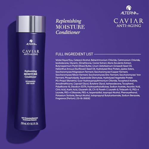 Alterna Haircare CAVIAR Anti-Aging Multiplying Volume Travel Kit - Shampoo, Conditioner, Styling Mist | For Fine, Thin Hair | Light Hold | Sulfate Free