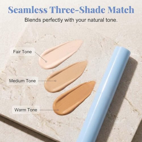 3PC Liquid Foundation & Concealer Pen - Full Coverage Eye Concealer
